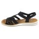 2. Rieker Sandals V0646-00 Black 36