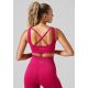 3. CASALL Scallop Seamless Bralette top, pink