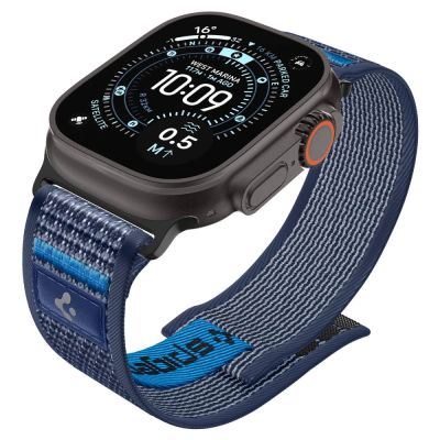 5. Spigen Athlex Air 2 Strap for Apple Watch (44 / 45 / 46 / 49 mm) - Navy Blue