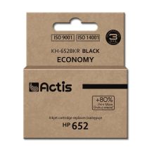 Actis KH-652BKR Ink Cartridge (replaces HP 652 F6V25AE; Standard; 15 ml; 650 pages, black)