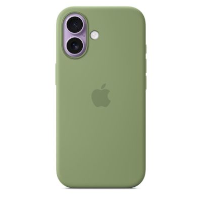 7. Apple iPhone 17 Silicone Case with MagSafe (Light Moss Green)