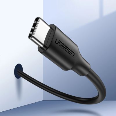 8. Ugreen US286 USB-C - USB-C PD QC 3A 480Mb/s cable 0.5m - black