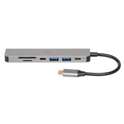 5. IBOX HUB USB IUH3SL4K SLIM USB3.2 HDMI 4K PD100W