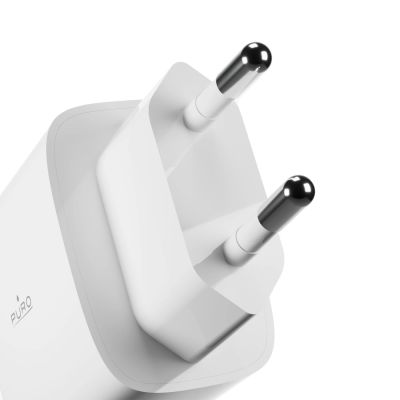 5. Puro PROLITE 25W USB-A / USB-C wall charger + USB-C - USB-C cable 1.2m - white