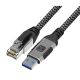 TECHLY USB-A TO GIGABIT ETHERNET RJ45 1M ADAPTER/NETWORK CABLE