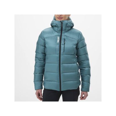 MILLET W Kamet Pro Down Hoodie Jacket Green