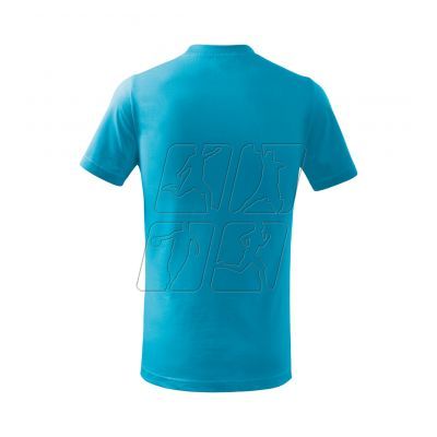 2. T-shirt Malfini Basic Free Jr MLI-F3844 turquoise