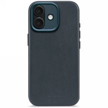 Decoded Leather Backcover MagSafe case for iPhone 17 - navy blue