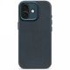 Decoded Leather Backcover MagSafe case for iPhone 17 - navy blue