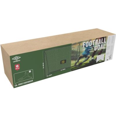 18. FOOTBALL GOAL WITH NET 300x205x120CM UMBRO