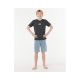 4. RIP CURL TROPIC DAZE ART TEE -BOY black