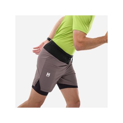 4. MILLET Intense 2In1 Short M purple men's shorts