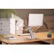 18. GEMBIRD FOLDABLE NOTEBOOK STAND 15.6" SILVER