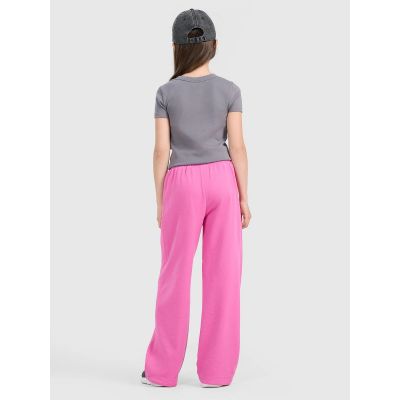 2. Girls' wide-leg sweatpants 4F 4FJRAW25TTROF1601-54S