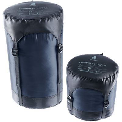 7. Deuter Exosphere 0C/32F Synthetic Sleeping Bag, Ink/Maple