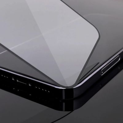 4. Wozinsky Full Cover Flexi Nano foil glass tempered glass with frame iPhone 14 Max / 13 Pro Max transparent