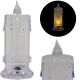 11. DECORATIVE CANDLE 5x11CM DECORATED LED