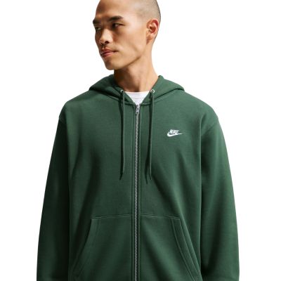 3. Nike Club BB FZ Hoodie Men's Green FN3861 323