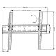 6. Maclean MC-862 TV wall mount (wall-mounted; 26" - 55"; max. 40kg)