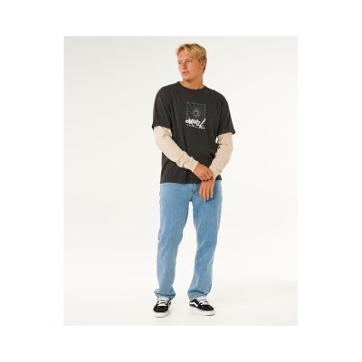3. RIP CURL Inner Visions Smashed L/S Tee Black