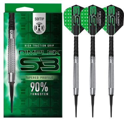 Harrows Dimplex S3 Tapered 90% Softip Darts