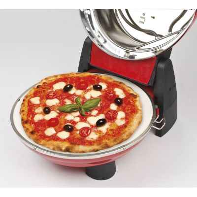 27. G3Ferrari G1003202 Plus evo red Pizza Oven with 2 Pizza Stones