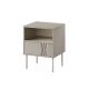 TRESSE bedside table 2 pcs 44x40x53 cashmere matt