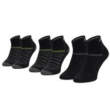 Skechers 3PPK Wm Mesh Ventilation Quarter Socks SK42017-9997 Black 35-38