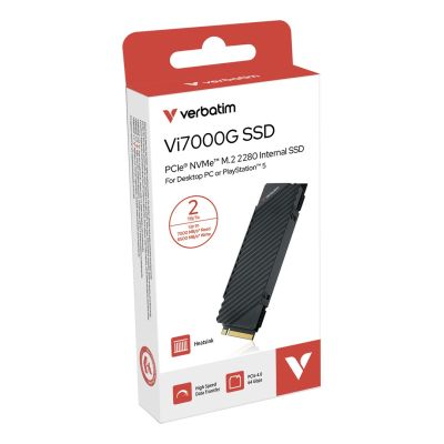 Verbatim Vi7000G 2TB M.2 PCI Express 4.0 NVMe SSD