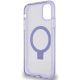 7. Guess Ring Stand Script Glitter MagSafe case for iPhone 11 / Xr - purple