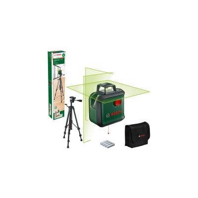 BOSCH LASER ADVANCED LEVEL 360 UNI GREEN +TT150