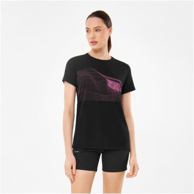 VIKING Morain Lady Bamboo women's T-shirt black M