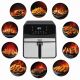 4. ELDOM FAT-FREE FRYER 6.5 L IK1501