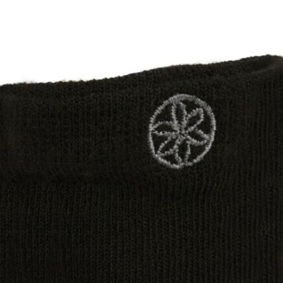 7. Gaiam Anti-Slip Socks Black S/M 52223