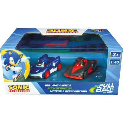 Carrera Pull & Speed Team Sonic Racing cars - Sonic vs. Shadow Twinpack