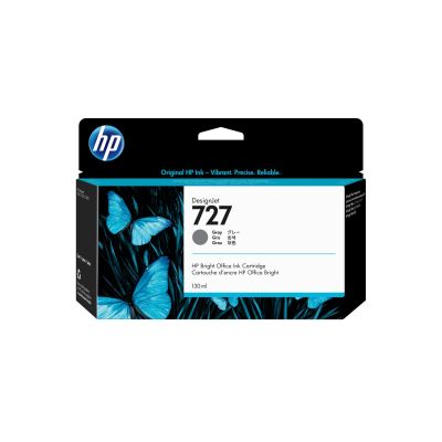 HP 727 DesignJet Gray Ink Cartridge 130ml