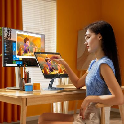 7. Wozinsky WRS-DSY84SS 360° Rotating Aluminum Tablet Stand - Gray