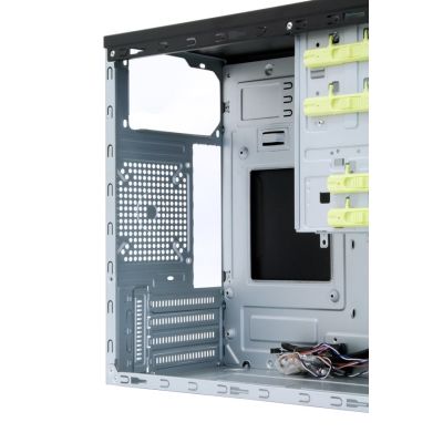 4. Chieftec HT-01B-OP Mini Tower Computer Security & Mounts Black