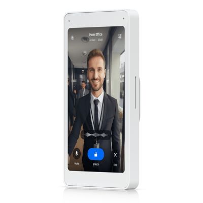 4. Ubiquiti UA-Intercom-Viewer UniFi Access 5" touchscreen intercom monitor, PoE powered