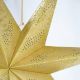 4. DECORATIVE PAPER STAR 60CM GOLD
