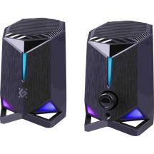 DEFENDER ROCKET 2.0 SPEAKERS 6W LED USB BLACK 65094