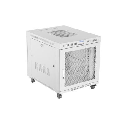 LANBERG LCD FLOOR RACK CABINET 19" 15U 800X1000 GRAY PERFORATED DOOR (FLAT PACK)