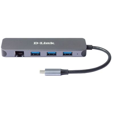 2. D-Link DUB-2334 Wired USB Type-C Docking Station Gray