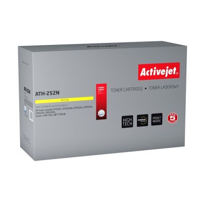Activejet ATH-252N Toner (replaces HP 504A CE252A, Canon CRG-723Y; Supreme; 7000 pages; yellow)