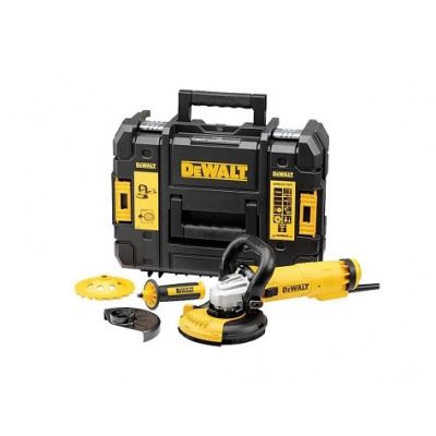 DeWalt DWE4257KT-QS Concrete Angle Grinder (125mm)