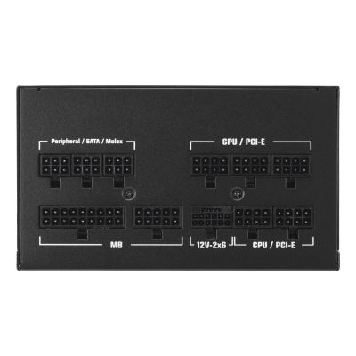 26. ASUS TUF Gaming 1000W Gold EVO Power Supply Module 20+4 pin ATX ATX Black