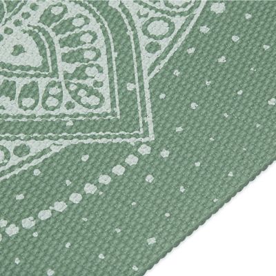 11. Gaiam Celestial Green Yoga Mat 5 MM 64950