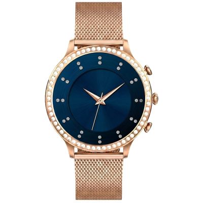 10. Smartwatch Gravity Rose Gold Strap and Bracelet GT5-7