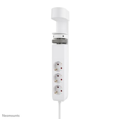 Neomounts DS22-840WH6 1.4m 3-way power outlet splitter, indoor white