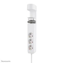 Neomounts DS22-840WH6 1.4m 3-way power outlet splitter, indoor white